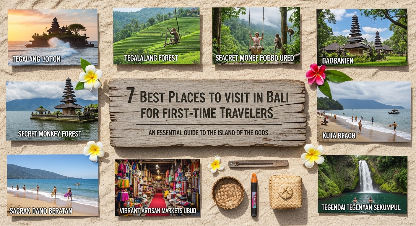 7 Best Places to Visit in Bali for First-Time Travelers: An Essential Guide to the Island of the Gods