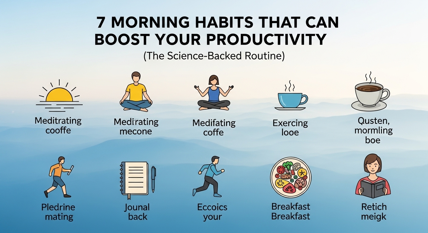 7 Morning Habits That Can Boost Your Productivity (The Science-Backed Routine)